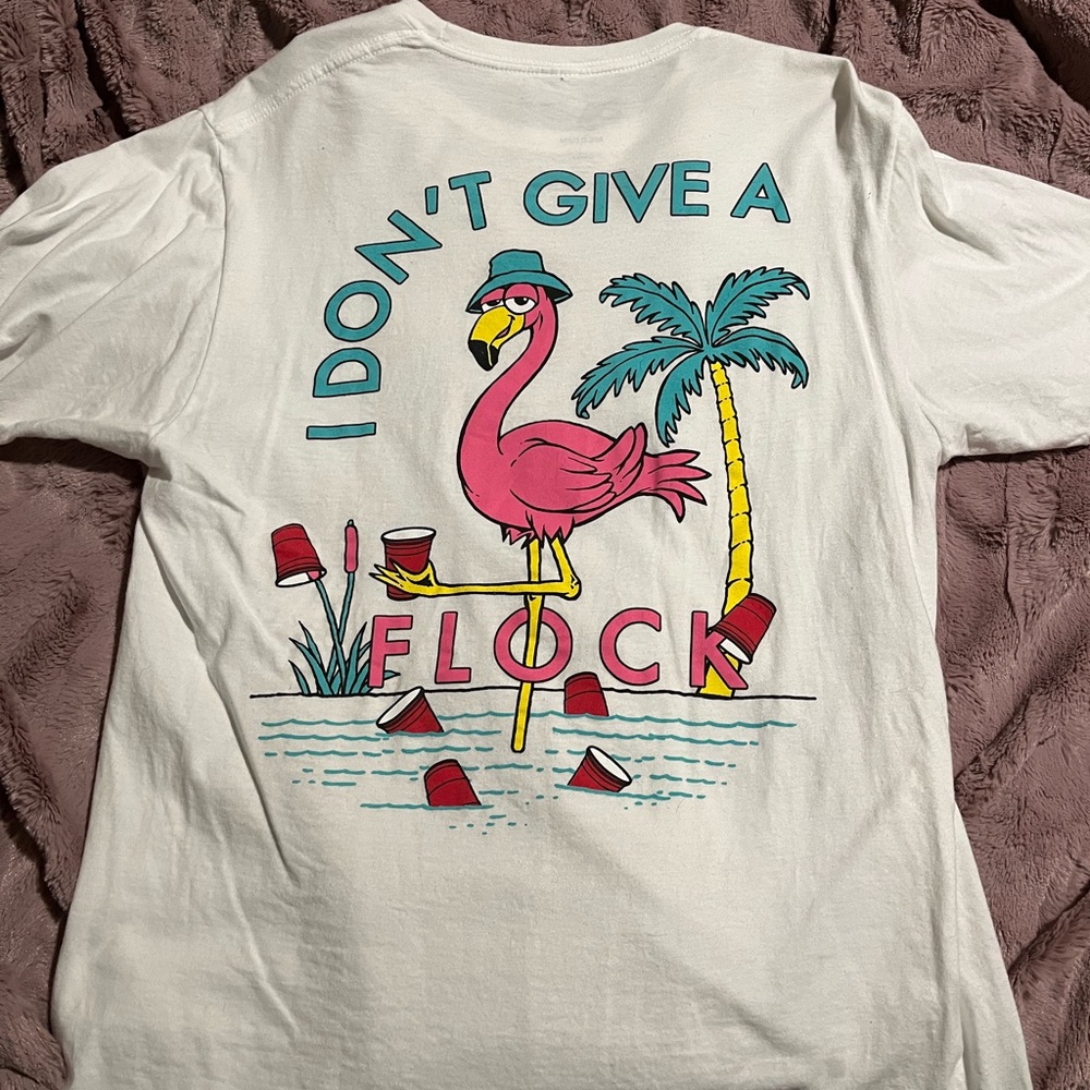 I don’t give a flock Medium t-shirt